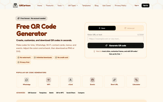 QRCartoon case study